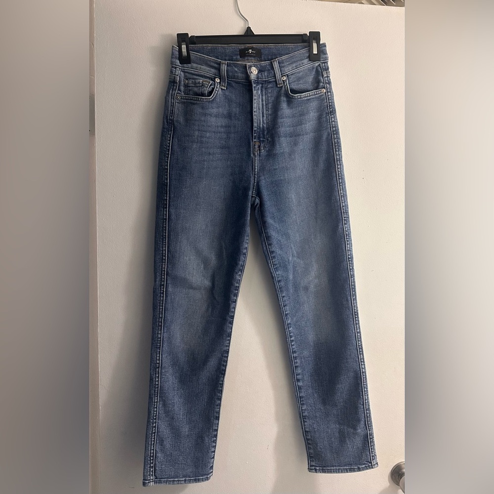 Classic woman Straight-Leg Jeans - Blue